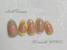 ネイルアート ジマー/90minartコース¥9960