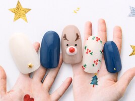 クリスマスネイル