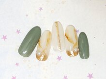 ネイルライフ(NailLife)/ニュアンス春デザイン