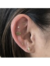 フィールラッシュ バイ グリーン(FEELLASH by green)/＃耳ツボジュエリーデザイン