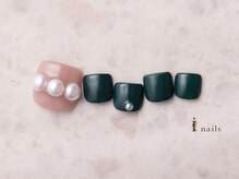 アイネイルズ 横浜EAST店(I-nails)/パールフットネイル