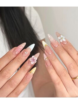 ララ 渋谷(LaLa)/お花nail