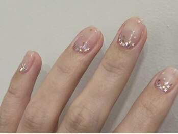 ジェミーネイル エビス(Jemiy nail ebisu)/クリア星シンプル