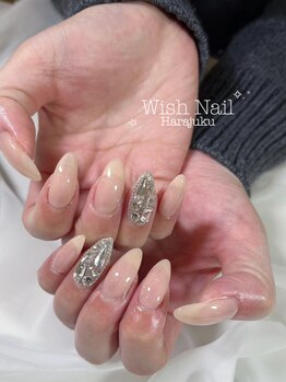 ウィッシュネイル 原宿店(Wish Nail)/ジェル ワンホンコース|¥5,980