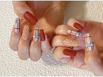 キキネイル 溝の口(kikinail)の写真/デザインランキング入賞☆秋にオススメ!ちゅるん♪ワンホンネイル￥8980＊マグネットカラー多数あり♪