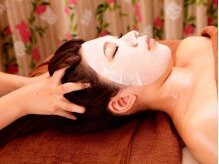 ハワイアンフォレストSpa 草加店/ベッド頭皮リンパマッサージ