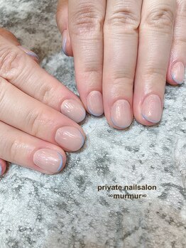 プライベート ネイルサロン マーマ(murmur)/スキニーフレンチ