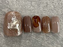 カラネイル 南森町店(calla nail)/秋先取り　キラキラネイル