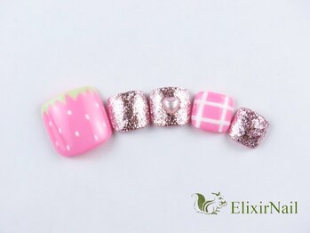エリクサーネイル 池袋(Elixir Nail)/フット　やり放題/クーポン使用