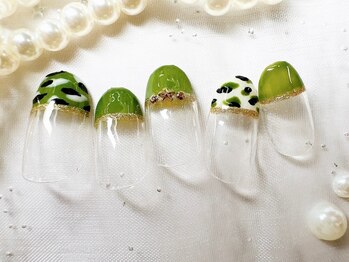 プティリボン 武蔵小金井店(PetitRibbon)/Trend フレンチレオパード