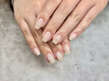 ネイル アイラッシュ 彩 熊谷店/シンプルネイル