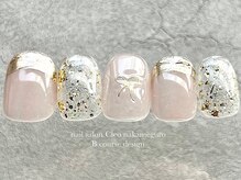 クレオ 中目黒店(Cleo)/【2月】春っぽリボンネイル