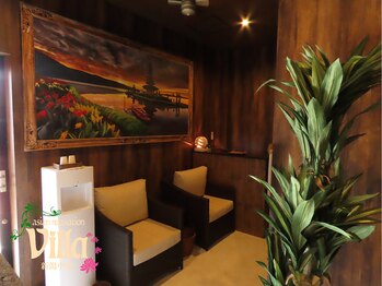 アジアンリラクゼーション ヴィラ 新潟中央店(asian relaxation villa)/アジアンテイストな店内♪