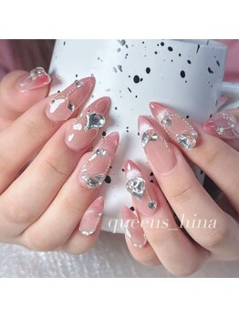 クイーンズビューティーサロン 歌舞伎町店(Queen's beauty salon)/チップ長さ出し10本やり放題