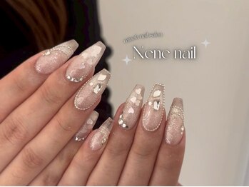 プティ バイ ネネネイル(Petit by Nenenail)/トレンド透明感ネイル