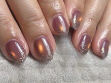 ジェミーネイル(JeMY nail)の雰囲気（絶妙なニュアンスカラーなマグネットお好みに合わせて作ってます）