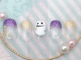 ハロウィンネイル