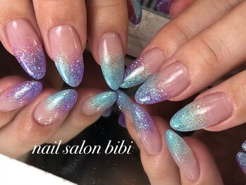 ネイルサロン ビビ(bibi)/オーロラカラー