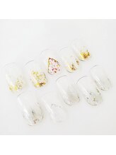 ネイルサロン クイール 小山店(NAIL SALON QUILL)/ホイル＋ジェルアート