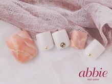 ネイルサロンアビー 北千住店(abbie)/【煌めきマーブル】￥13464