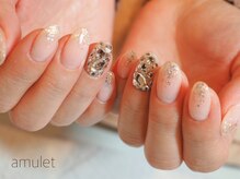 アミュレット(amulet)/キラキラビジューネイル