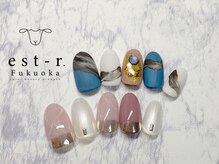 エストアール 博多口店(est-r.)/#デザインネイル