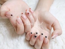 フローラネイル(Flora Nail)/ハートホログラム韓国風