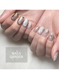 グレーニュアンスネイル