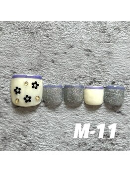 はあとねいる 町田店/Design No.M-11 フットネイル