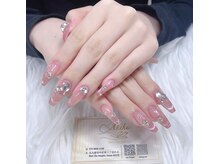 アキコネイルサロン(Akikoネイルサロン)/10本長さだし＋持ち込みデザイン