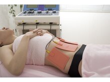 遠赤外線ヒートマットで包み込み温めながら、脂肪を撃退します