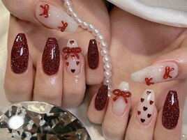 リボンネイル　担当Mao