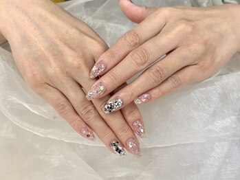ヒラソルネイル(Girasol nail)/キラキララメ☆