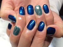 リエル(Riel)/シンプルミラーネイル☆定額5980