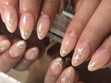 ネイルサロン ビビ(bibi)/ヌーディーネイル
