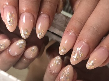 ネイルサロン ビビ(bibi)/ヌーディーネイル