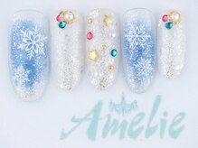 アメリ(Amelie)/チーク/雪の結晶/冬/ラメ