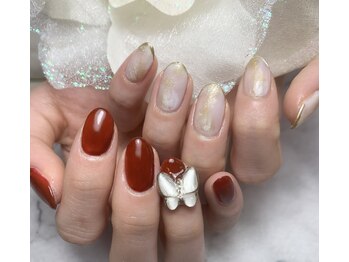 エンヴィ(ENVY)/蝶々ネイル