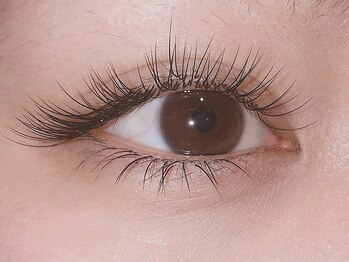 エクラアイラッシュ(eclat eyelash)の写真/今までにない《濃い×軽量×モチの良さ◎》なフラットラッシュ!!エクステの装着感やストレスなどを解消★