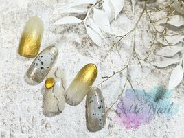 ゴールド×ダルメシアン