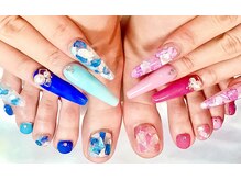 ネイルサロン ヴェルサイユ(Nail Salon Versailles)の雰囲気（スカルプ＆フットジェル★同時施術可能！）