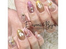 イリスネイル アンド ビジュー(E’risnail&Bijew.)/マーメイドネイル