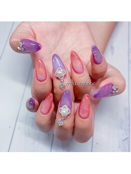 クレアトゥール 華/マグネットネイル