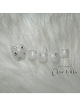 ネイルサロンクリアヴィラ(nail salon clear villa)/フットデザインチョイス☆¥9350