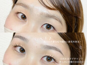 ナラ(nala.)/眉毛スタイリング×まつ毛パーマ