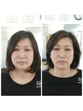 ストレッチヒーロー 姫路広畑店/お顔の輪郭に注目！