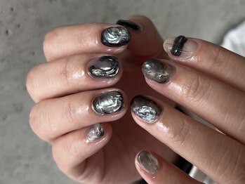 リノ 大阪本町店(lino)/ニュアンスネイル【3.4】