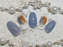 パッチリオメメ 海老名店(Patchiri Omeme)/塗りかけネイル¥3980