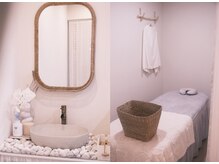 マッサージエンイ(MASSAGE ENYI)の雰囲気（個室もあり、音も光も、香りも空気も。心地よさにこだわった空間）