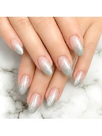 ラメグラデーション★美爪ネイル